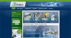 Desktop Screenshot of lagrou.eu